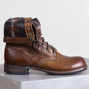 Overland Men’s walk over Ian fold over boots